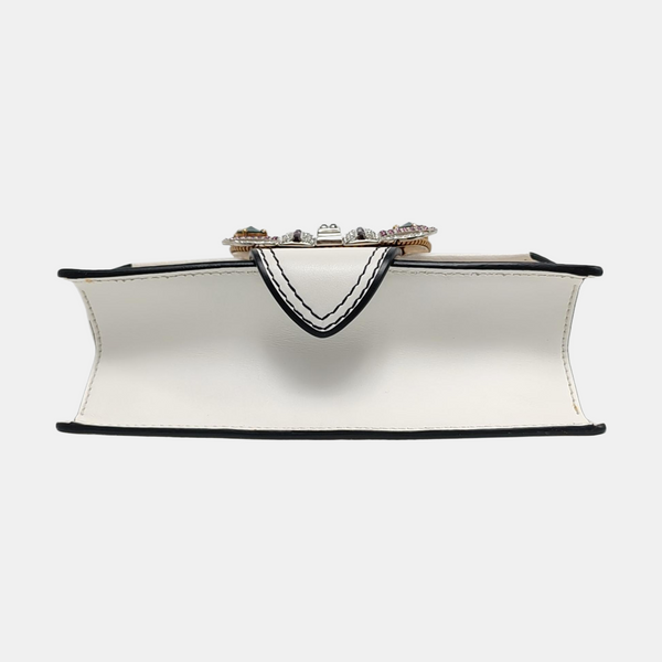 Miu Lady Calfskin White