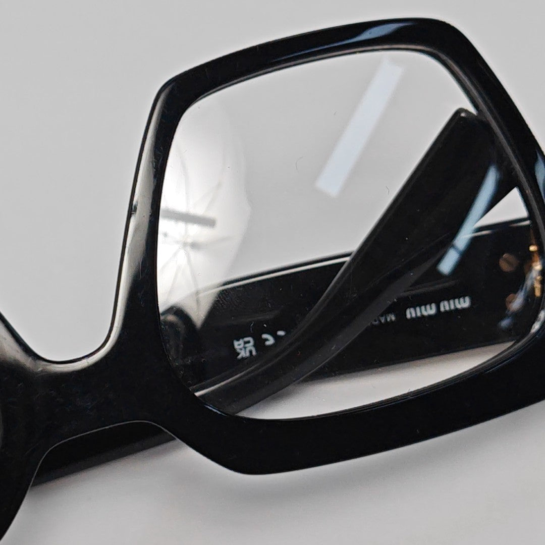 Synthetic Eyeglasses Black