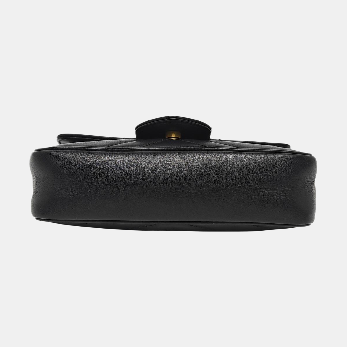 GG Marmont Mini Quilted Calfskin Black