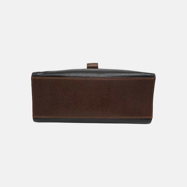 Calfskin Shoulder Bag Black