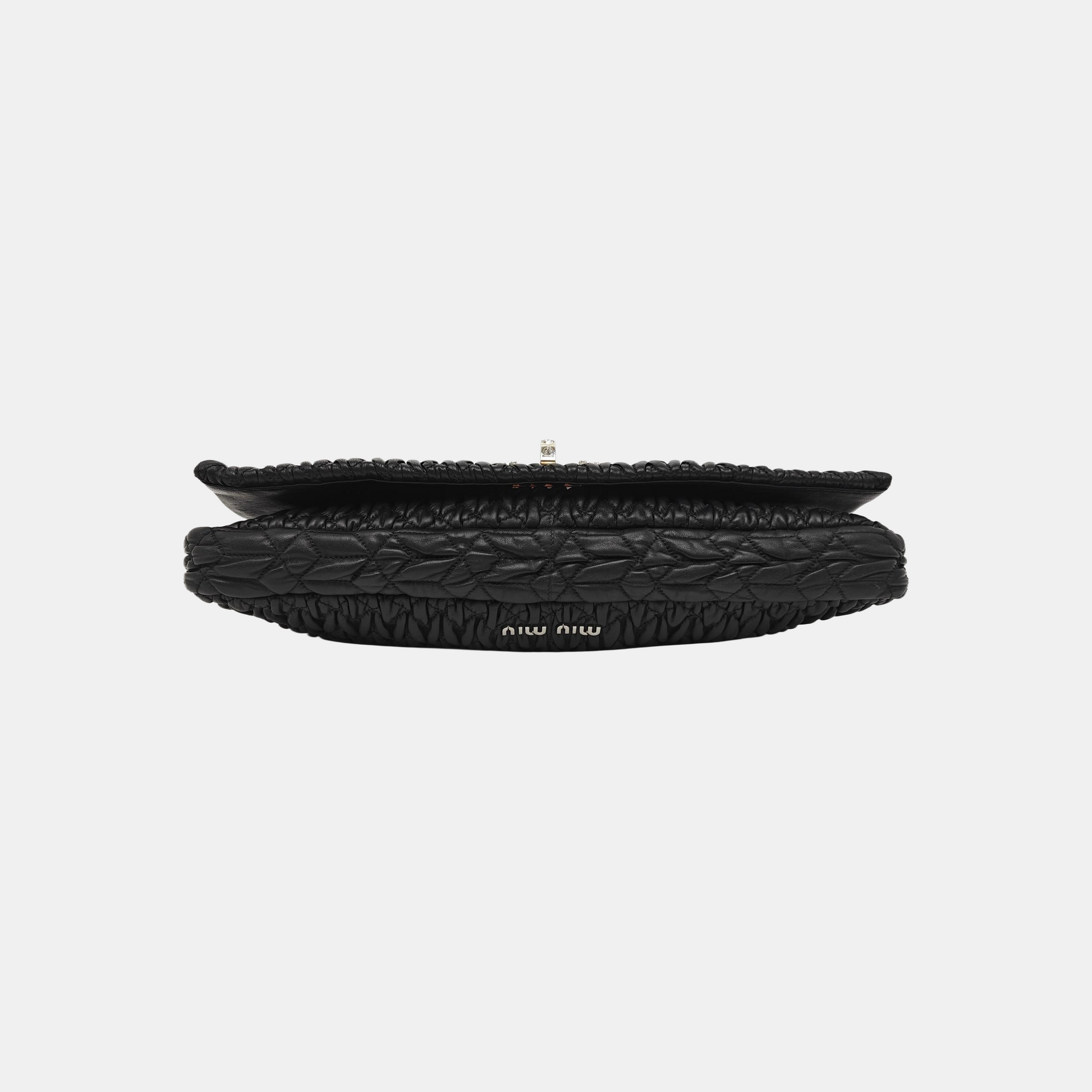 Crystal Quilted Lambskin Black