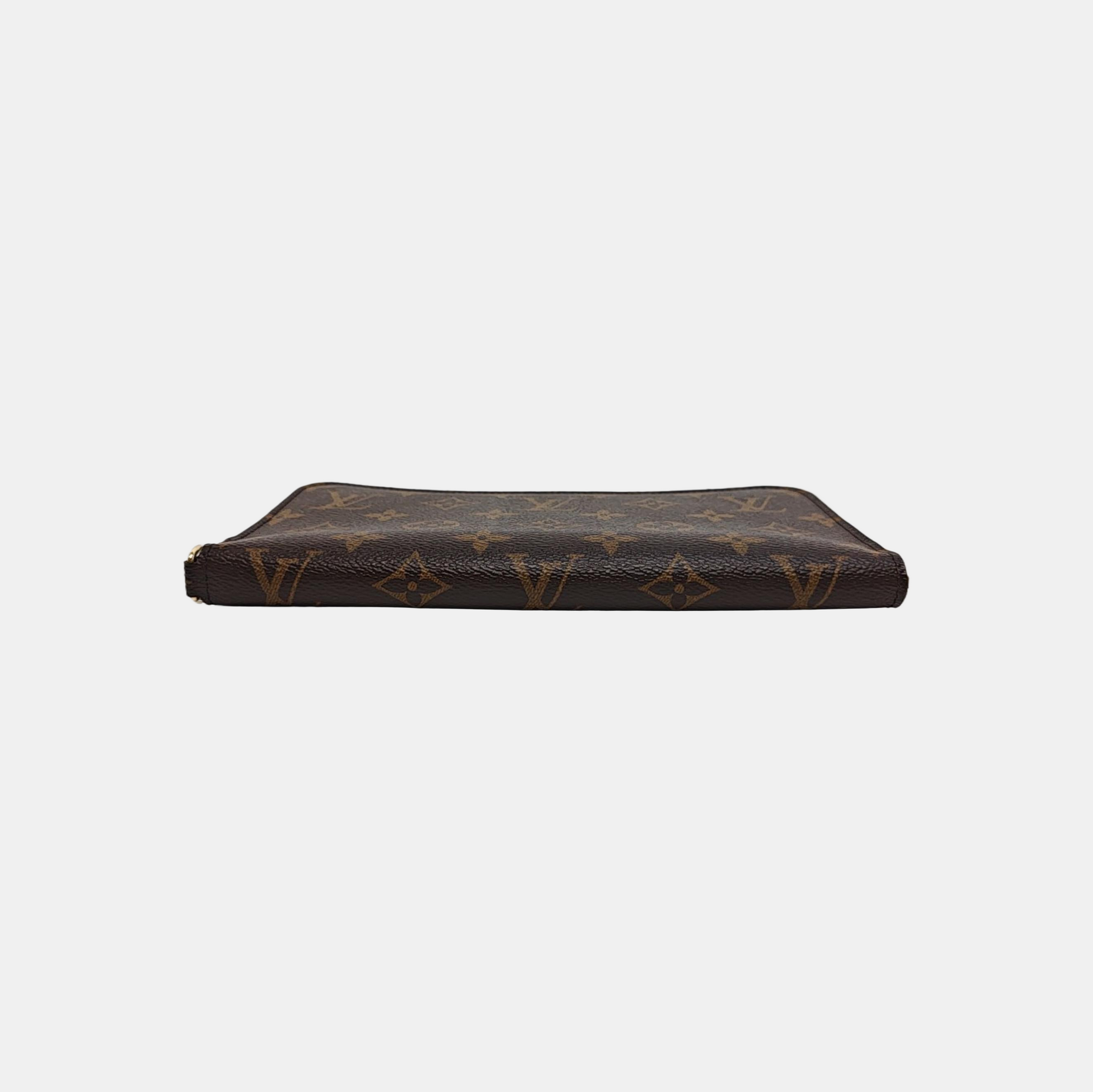 INSOLITE Monogram Coated Canvas Brown Wallet