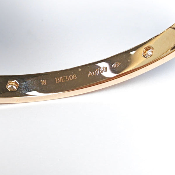 LOVE 18k Rose Gold Bangle