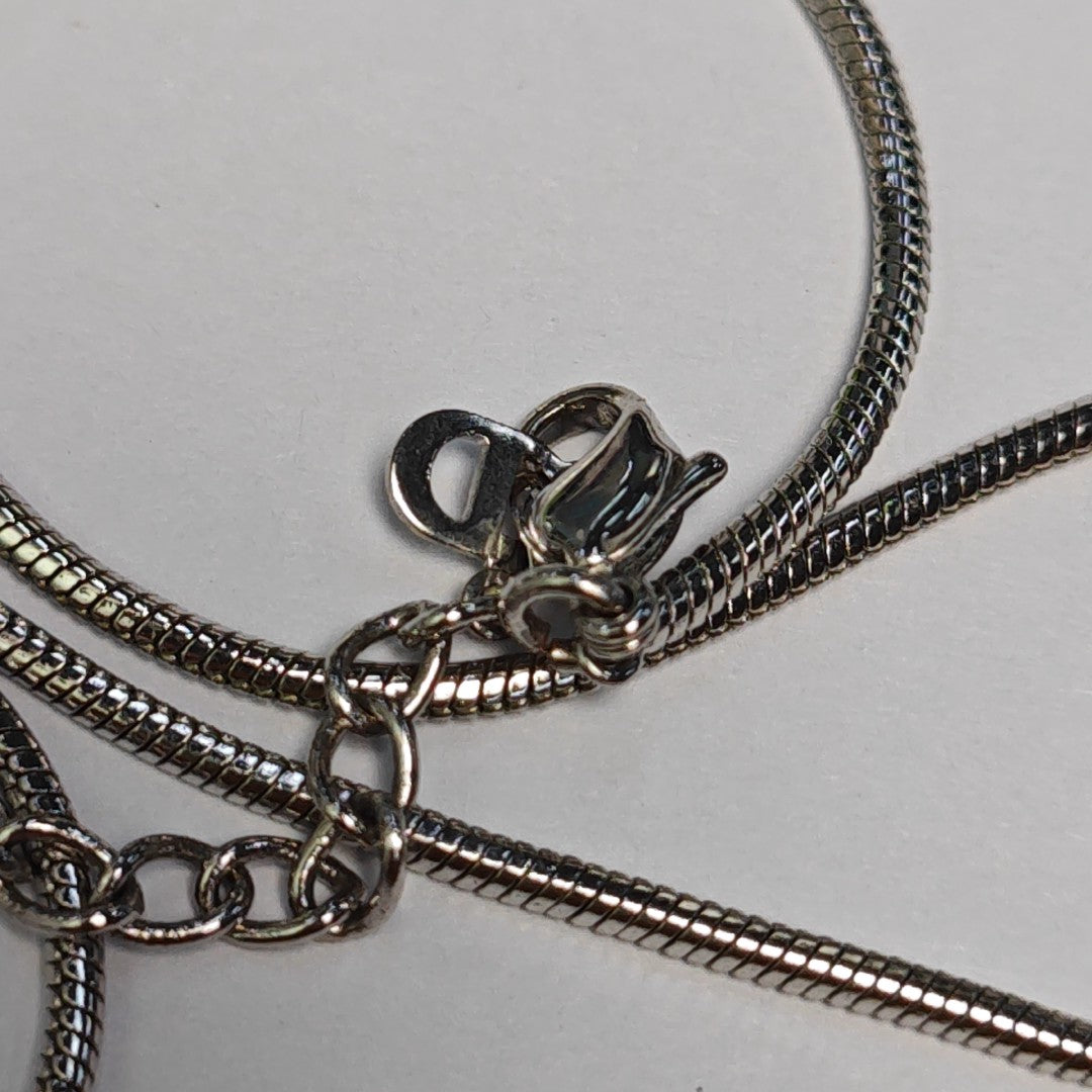 Metal Silver Necklace
