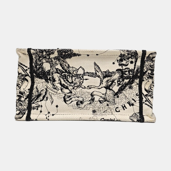 Book Tote Small Canvas White
