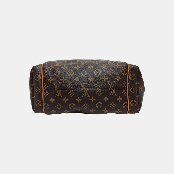 TOTALLY MM Monogram Coated Canvas Brown