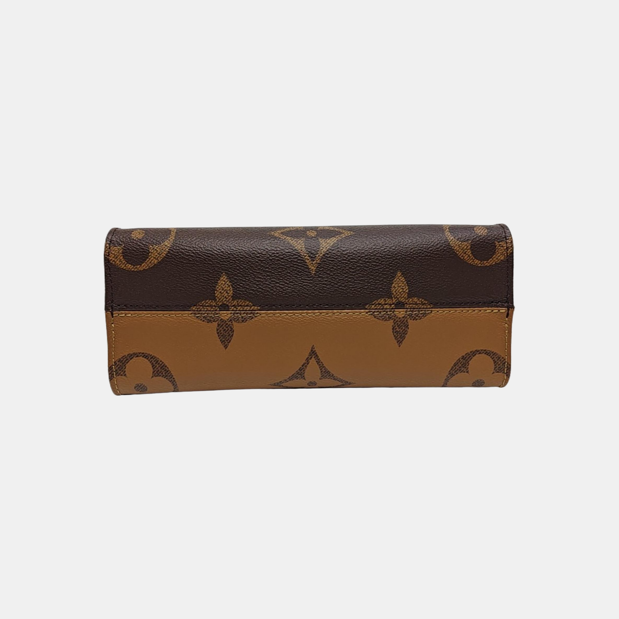ONTHEGO PM Monogram Coated Canvas Brown