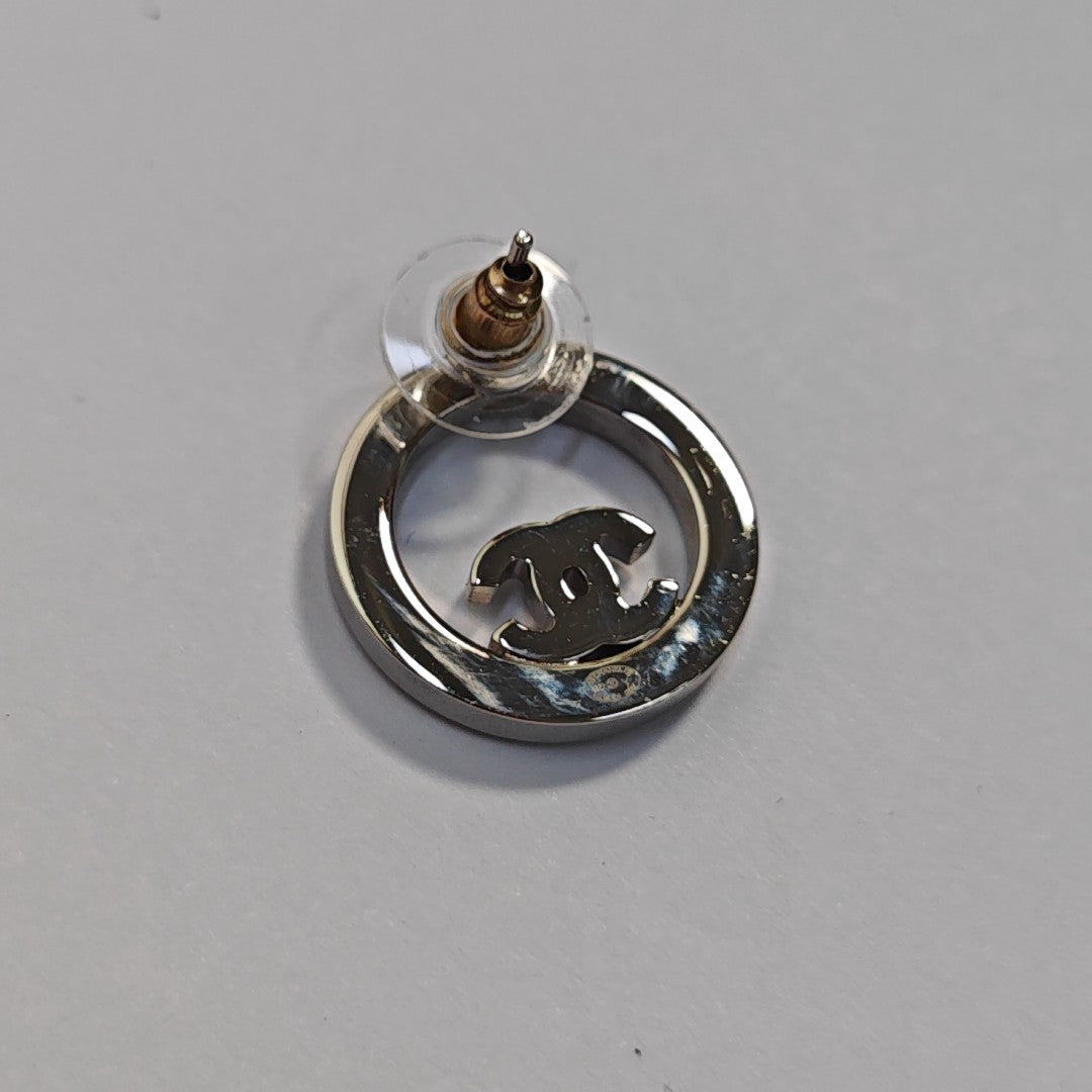 Metal Silver Stud Earrings