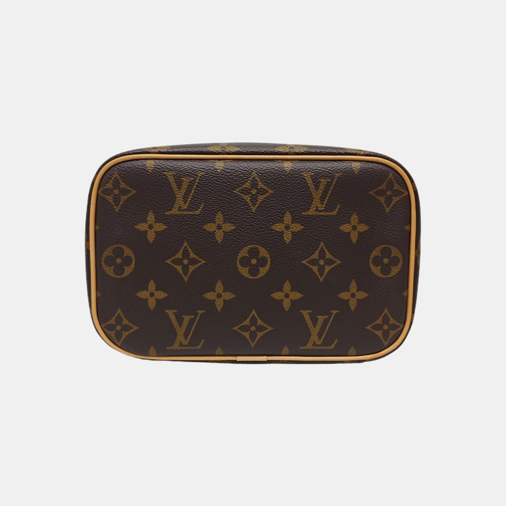 NICE Mini Monogram Coated Canvas Brown