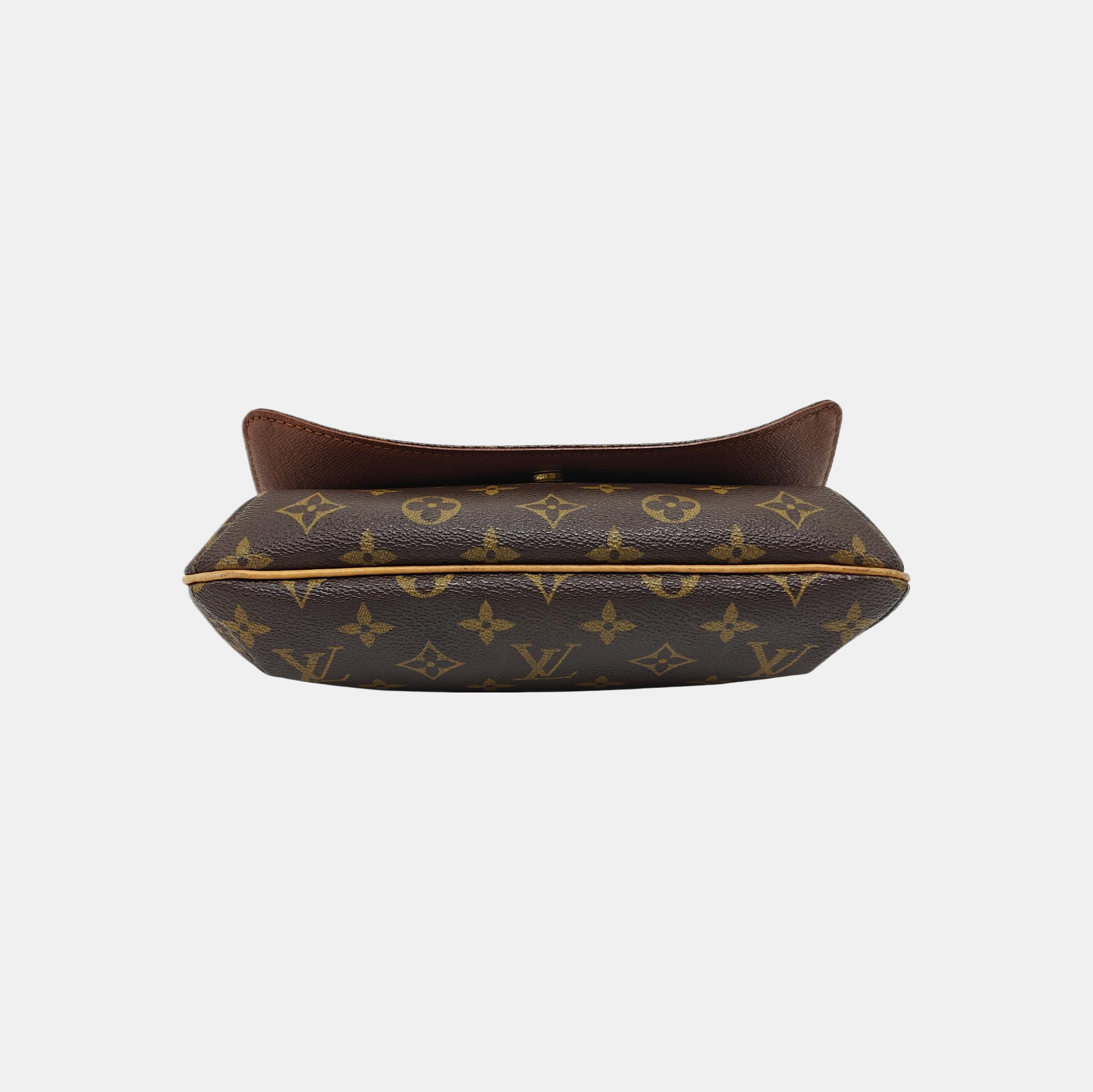 MUSETTE TANGO Monogram Coated Canvas Brown