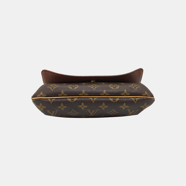 MUSETTE TANGO Monogram Coated Canvas Brown
