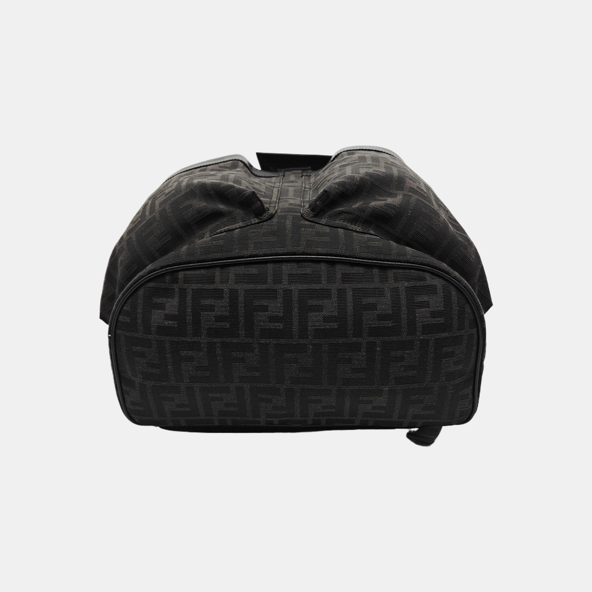 FENDI Strike Medium Canvas Black