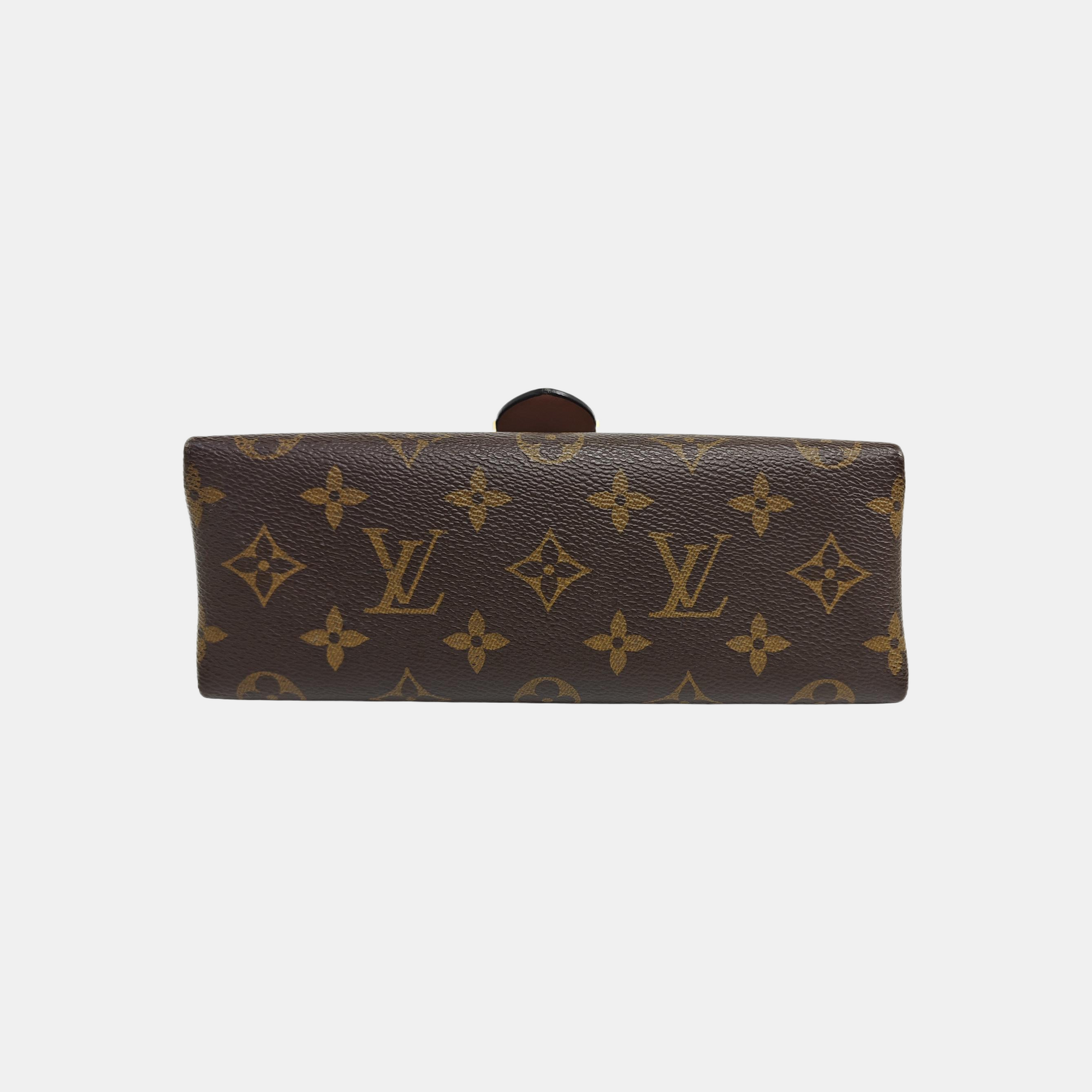 LOCKY BB Monogram Coated Canvas Pink