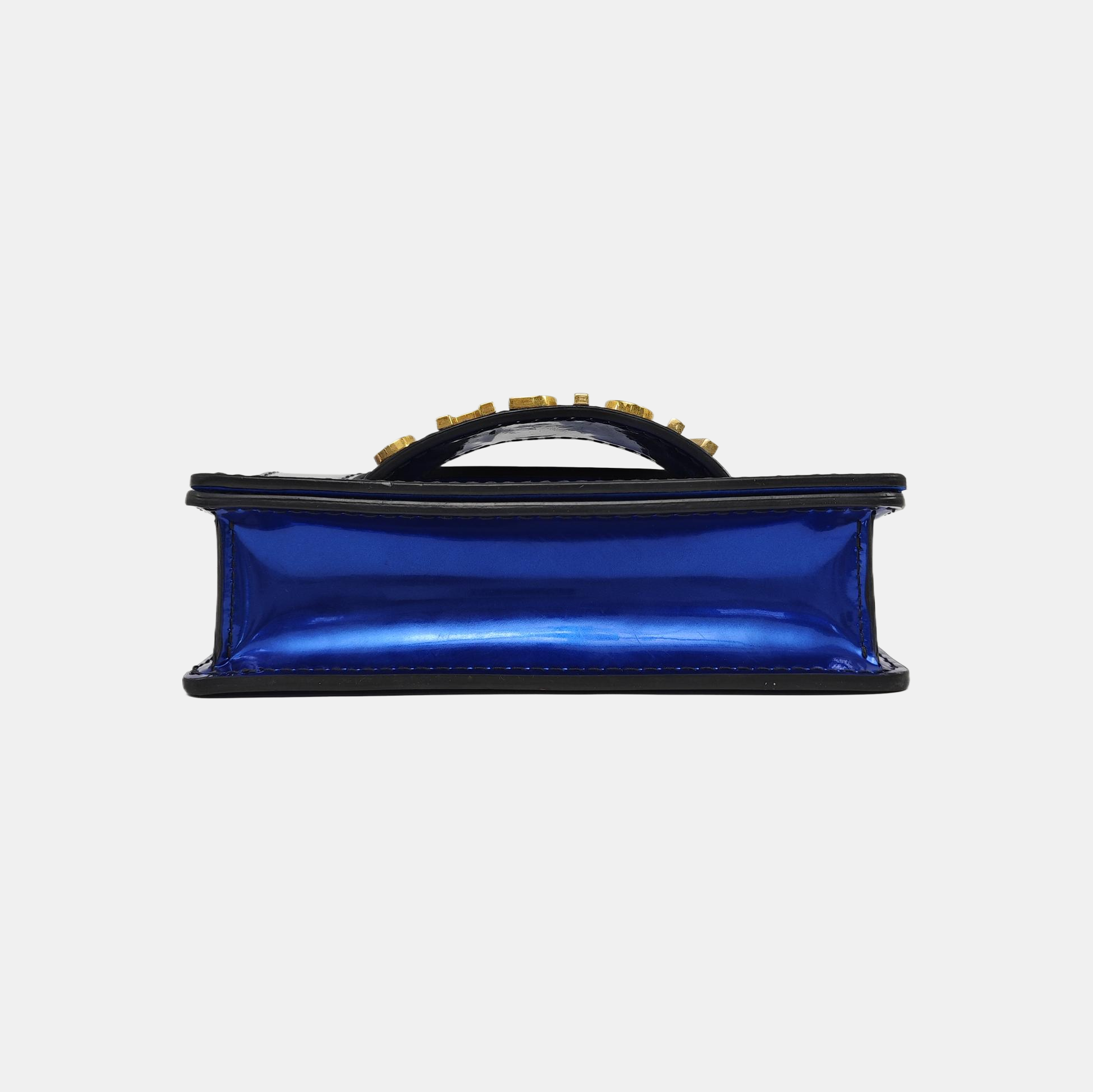 Authenticated pre-owned  J'adior Patent Leather Blue - Shoulder Bag at Looply