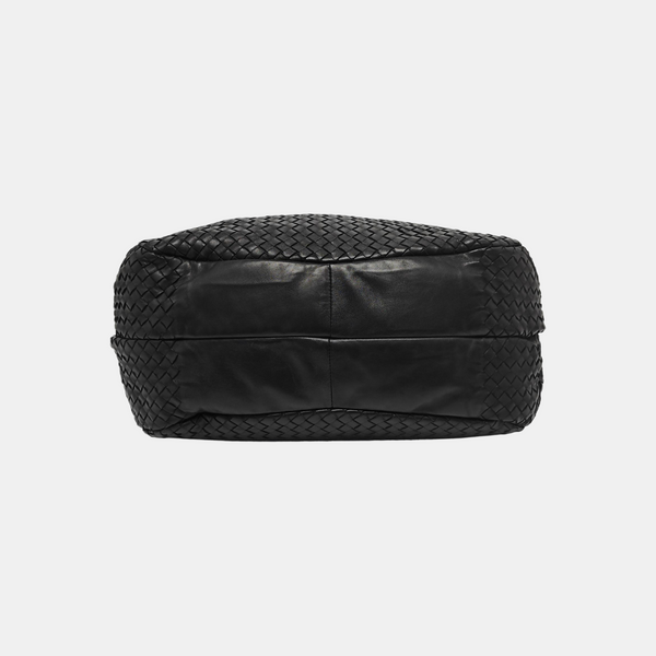 Calfskin Shoulder Bag Black