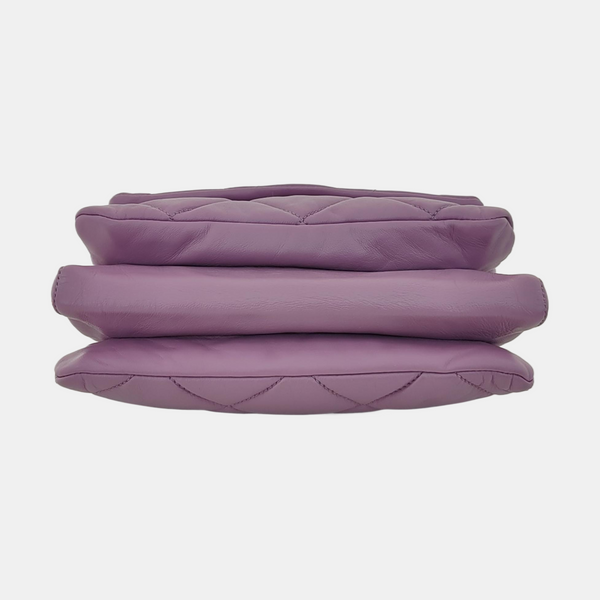 Ginny Quilted Calfskin Purple
