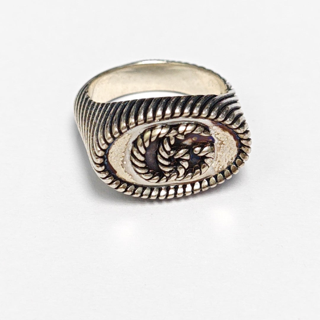 GG Running 925 Sterling Silver Ring HK 11
