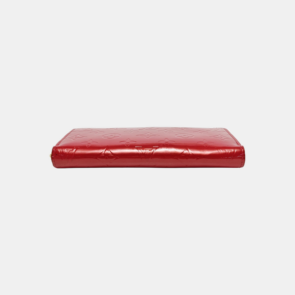 ZIPPY Patent Leather Red Wallet
