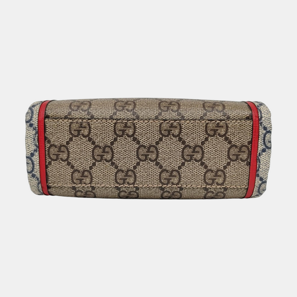 Retro Mini Monogram Coated Canvas Beige