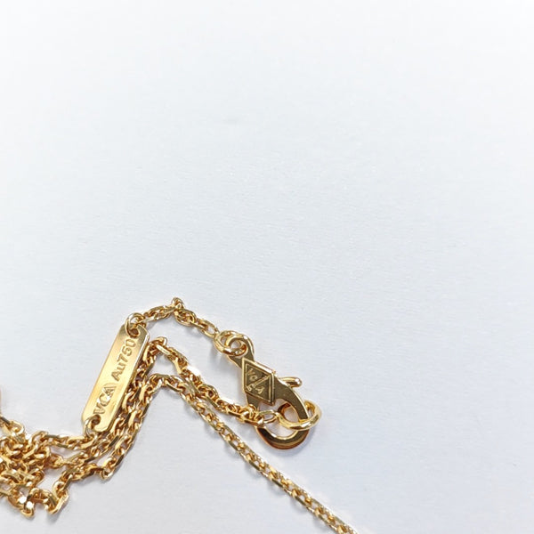 Vintage Alhambra 18k Gold Necklace