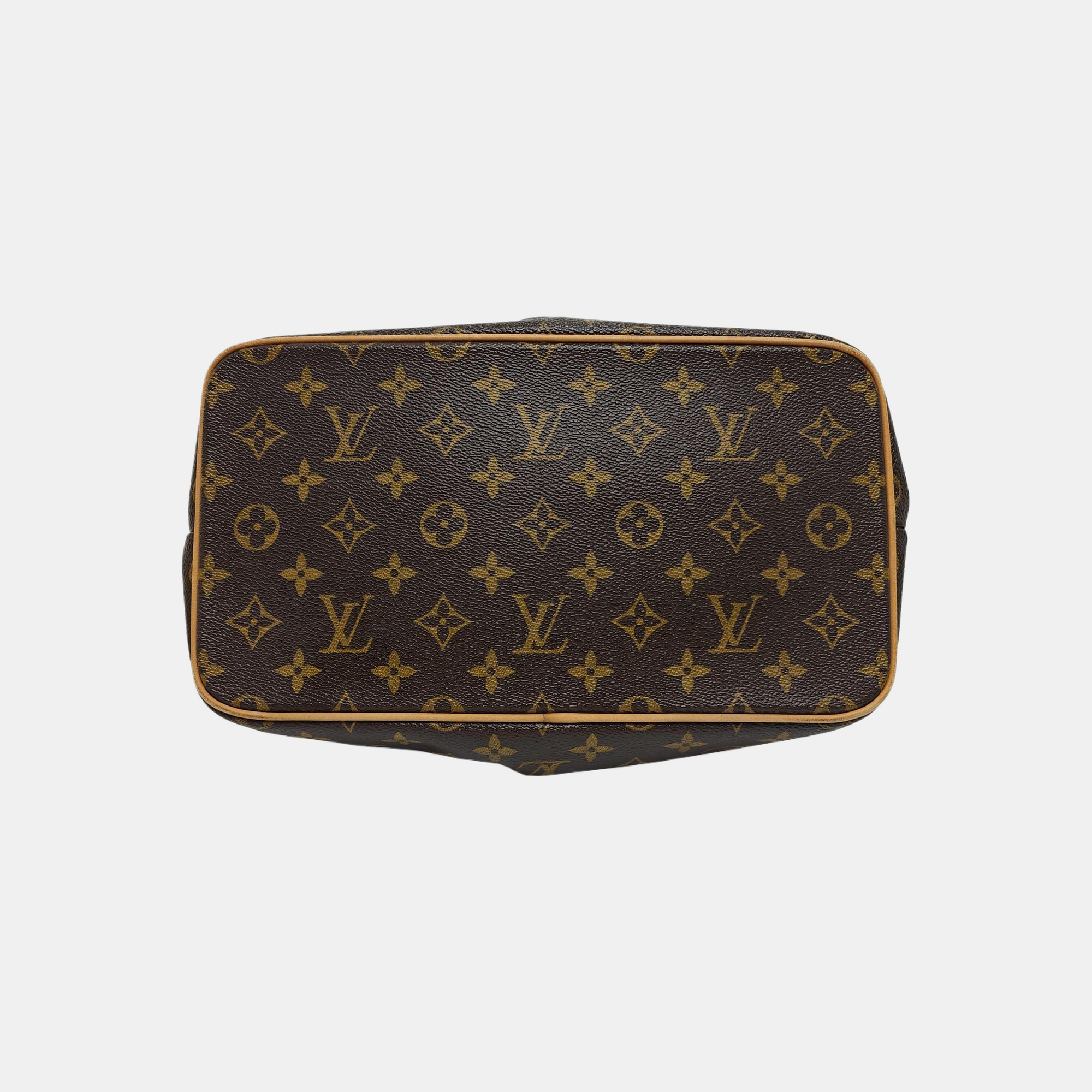 PALERMO PM Monogram Coated Canvas Brown