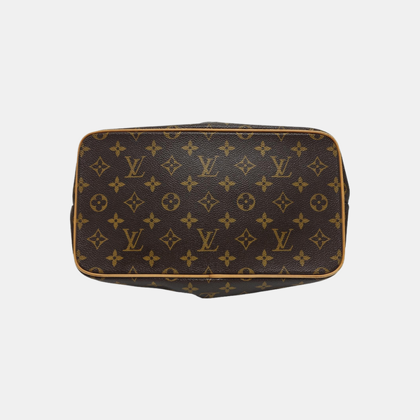 PALERMO PM Monogram Coated Canvas Brown