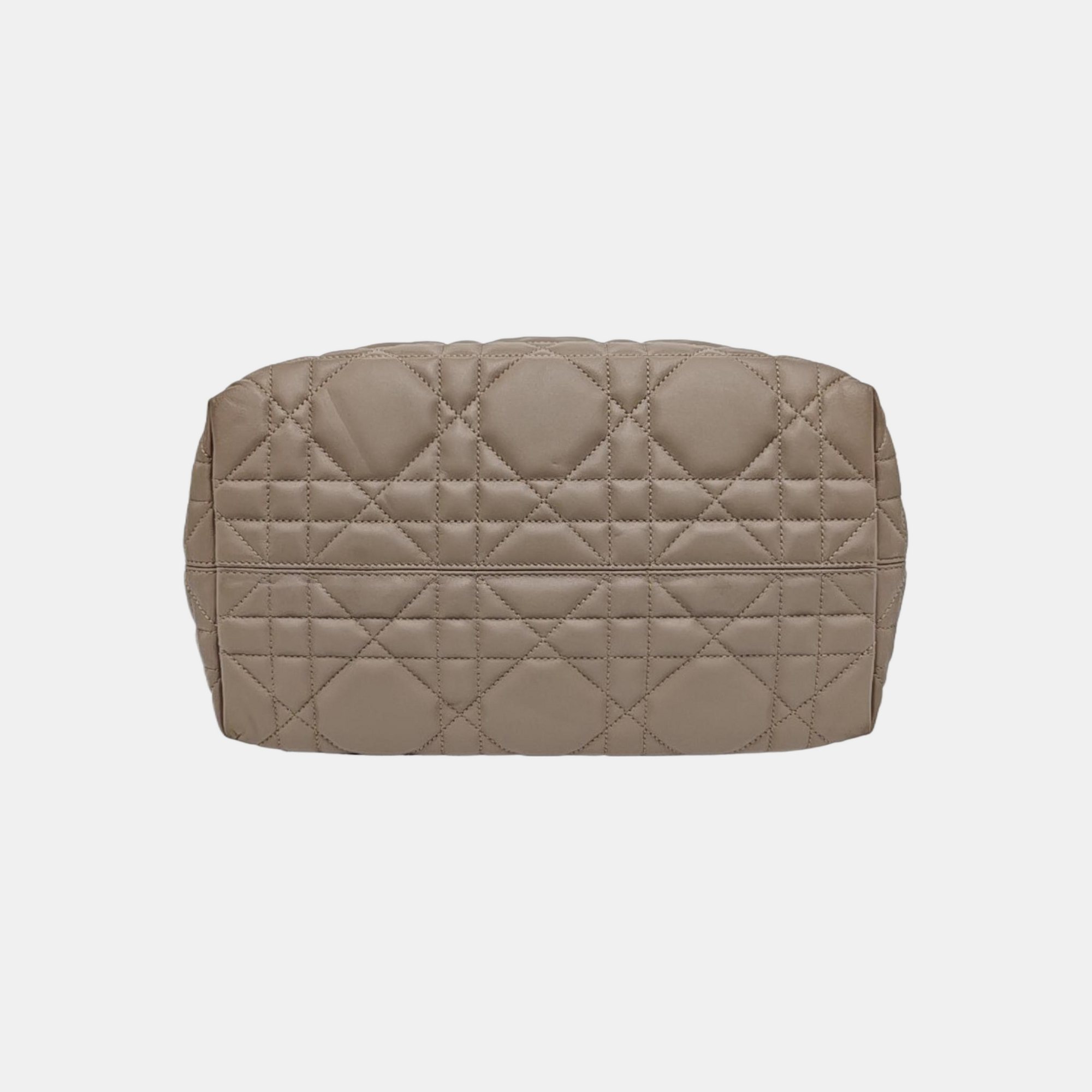 Toujours Medium Cannage Calfskin Gray