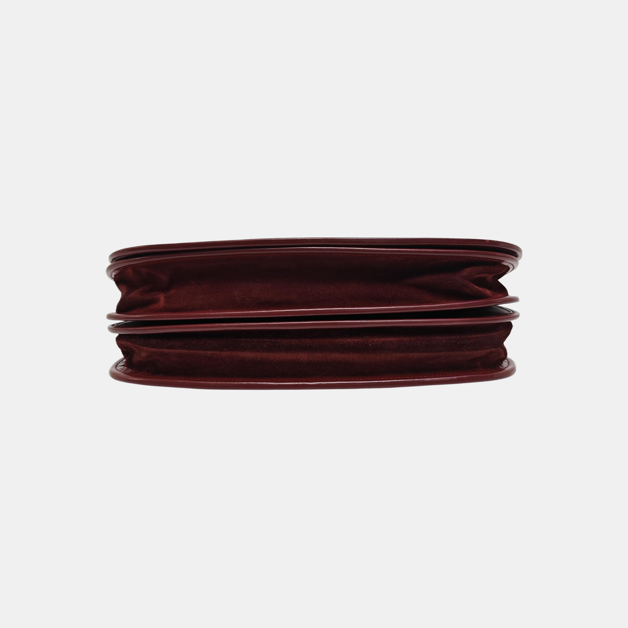 Calfskin Shoulder Bag Red