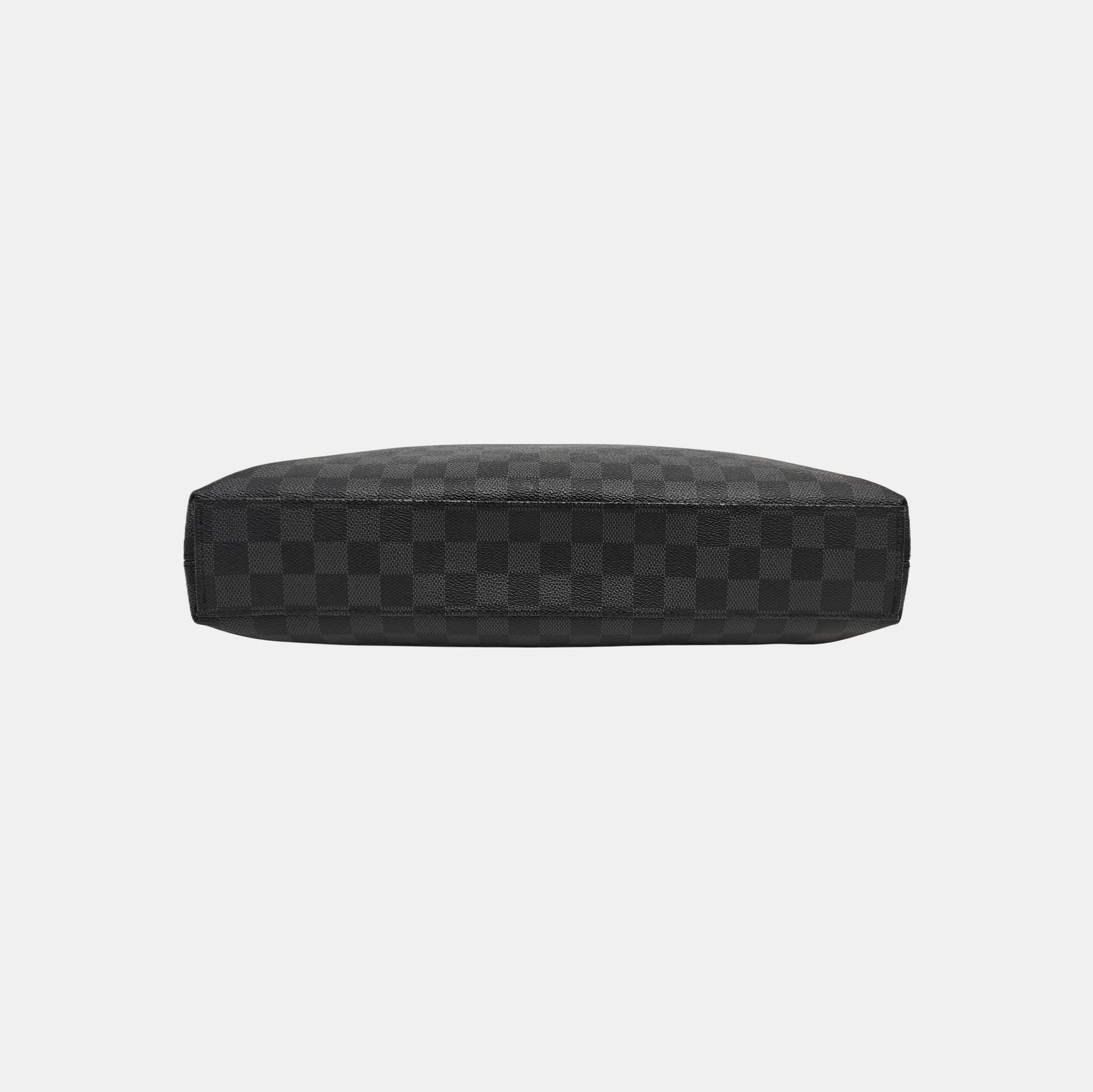 PORTE-DOCUMENTS Damier Graphite Coated Canvas Gray