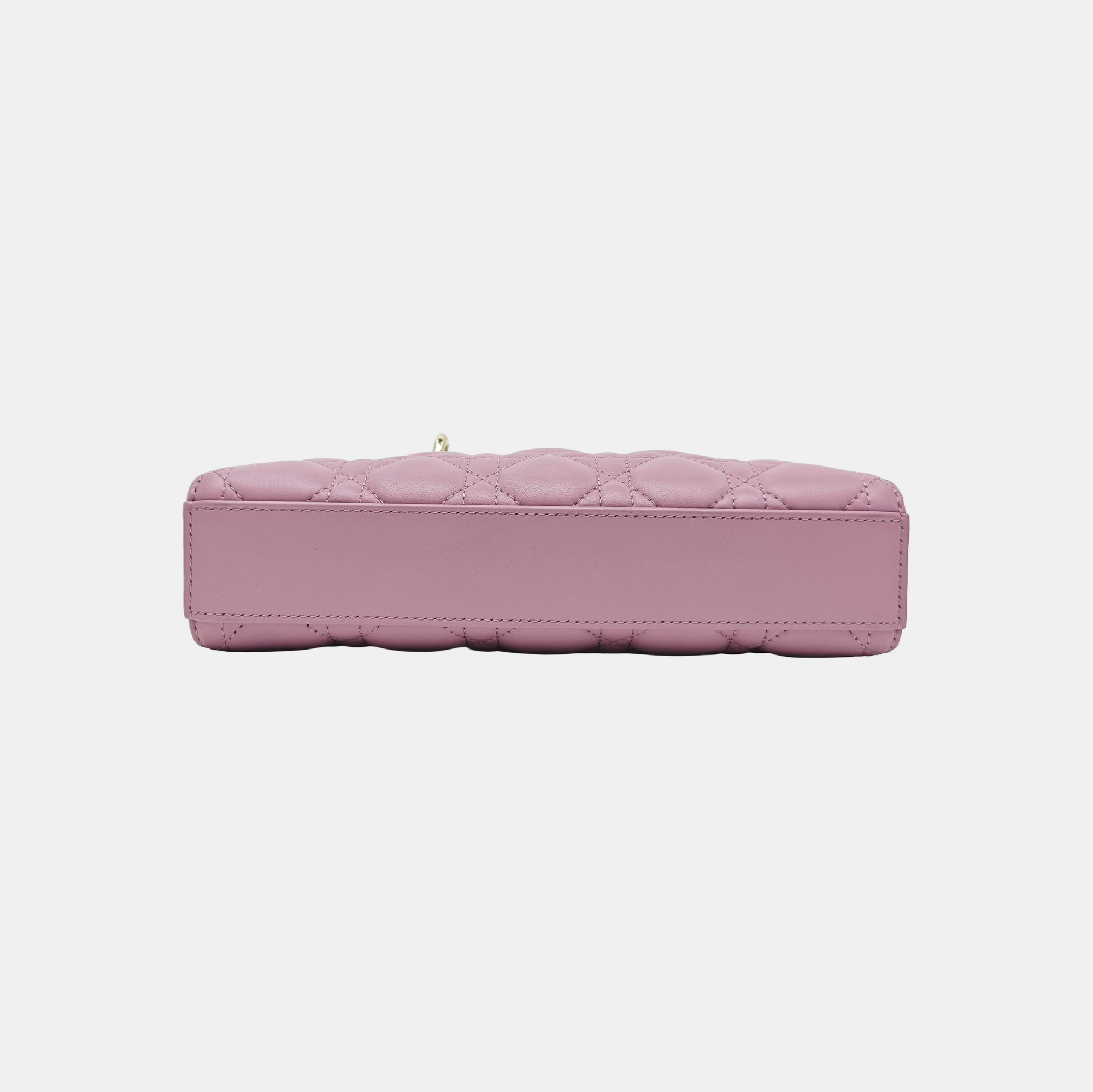 Lady D-Joy Small Cannage Lambskin Purple
