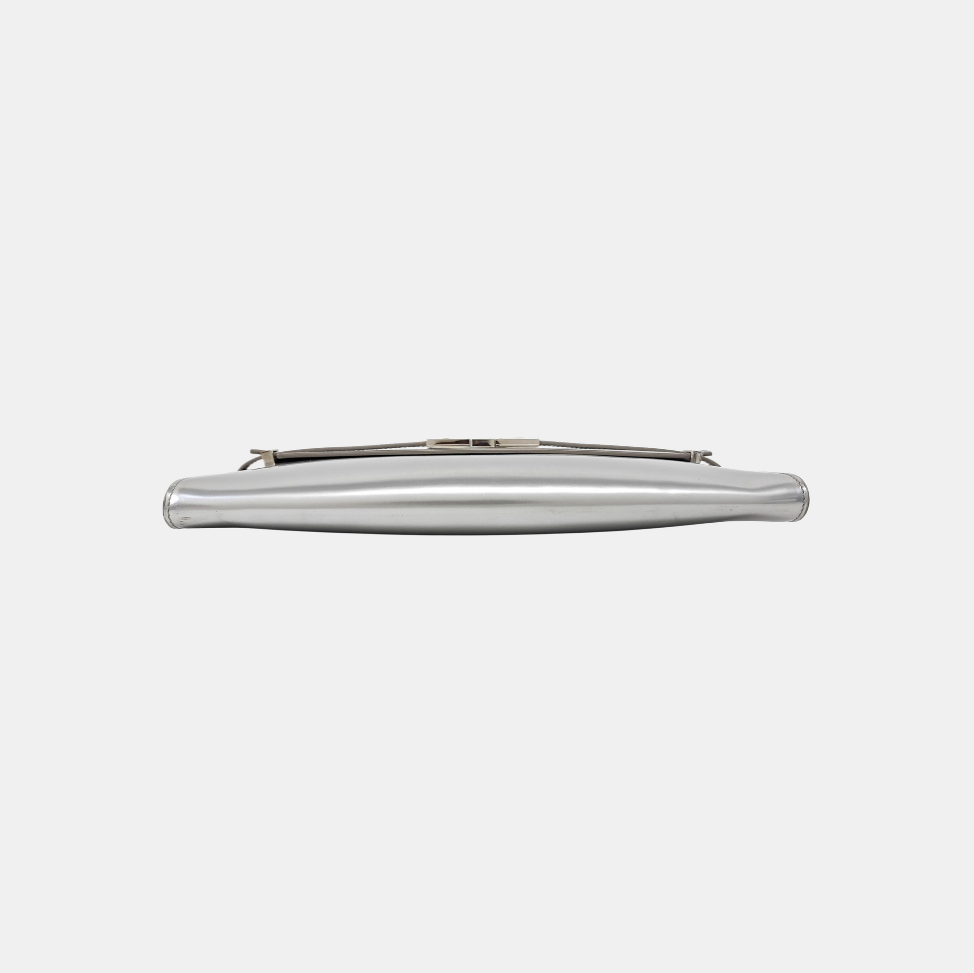 MANHATTAN Medium Calfskin Silver