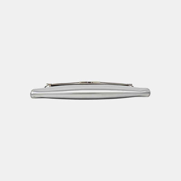 MANHATTAN Medium Calfskin Silver