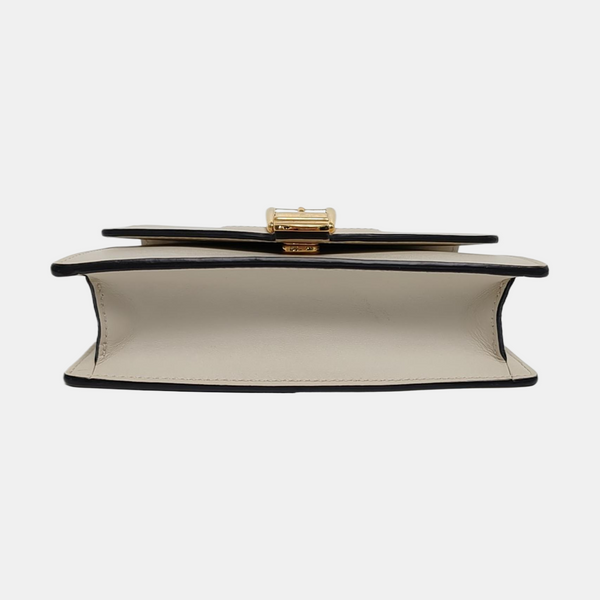 Sylvie Super Mini Calfskin White