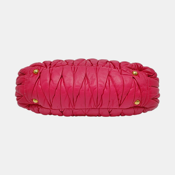 Quilted Lambskin Red
