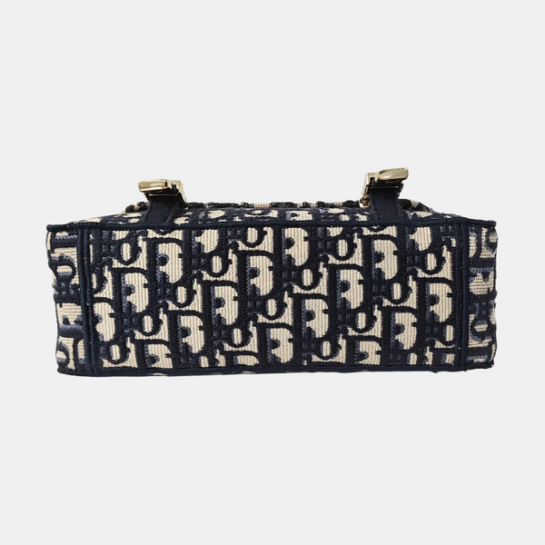 Diorcamp Small Oblique Canvas Blue