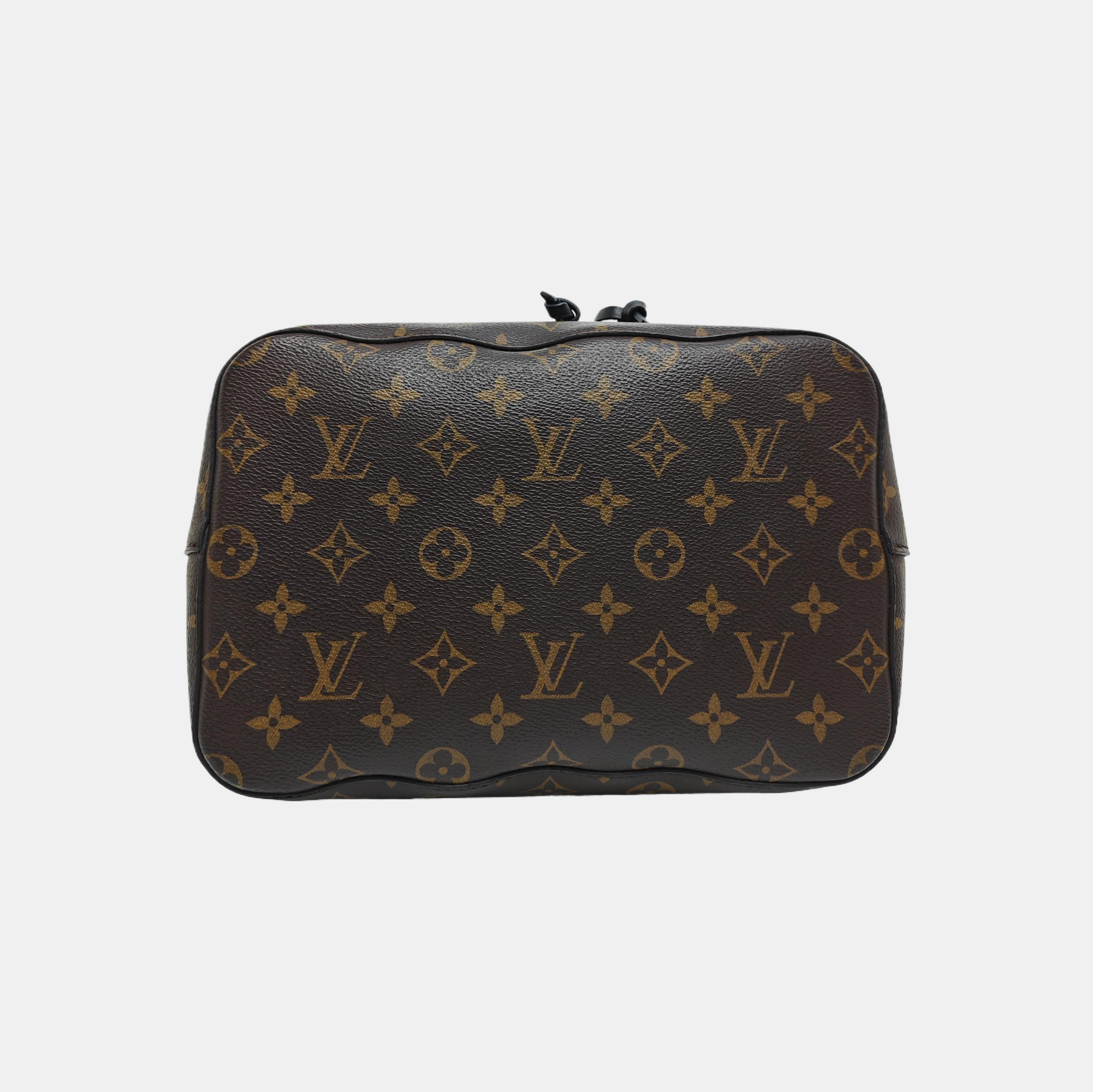 NÉONOÉ MM Monogram Coated Canvas Brown