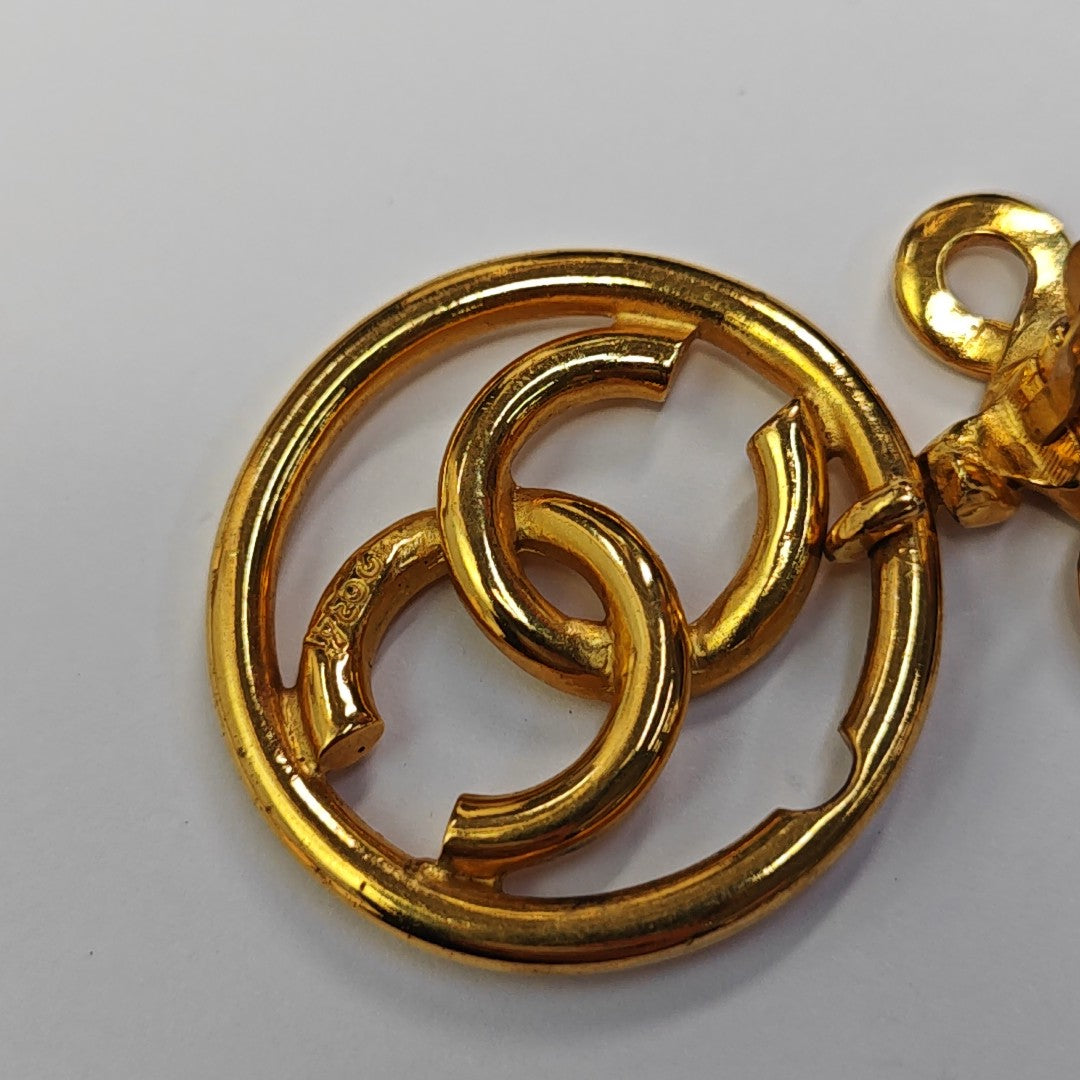 Metal Gold Clip On Earrings