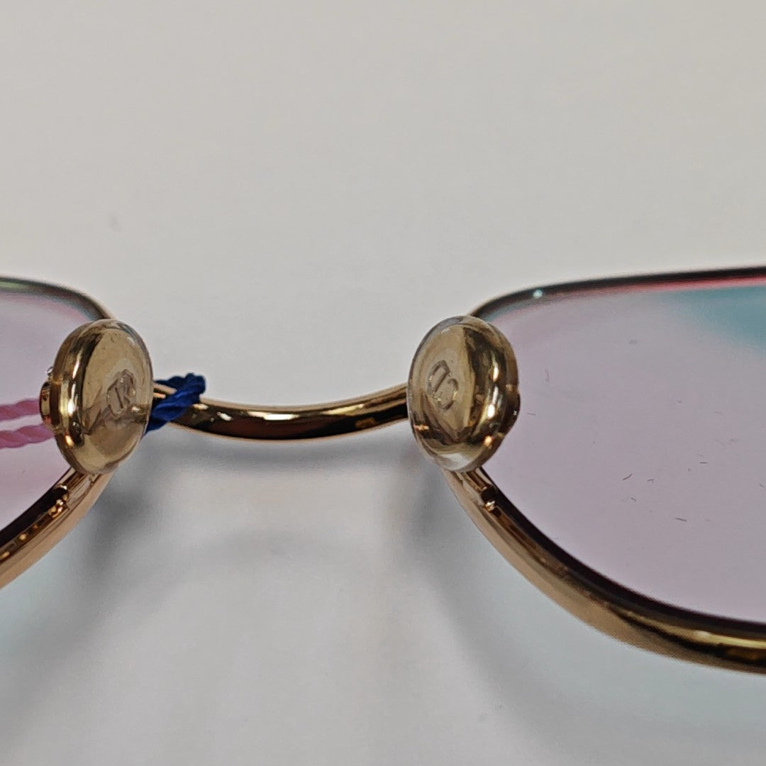 Metal Eyeglasses Gold