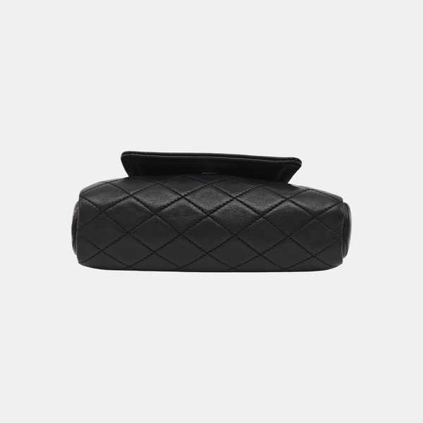 NOLITA Mini Quilted Lambskin Black