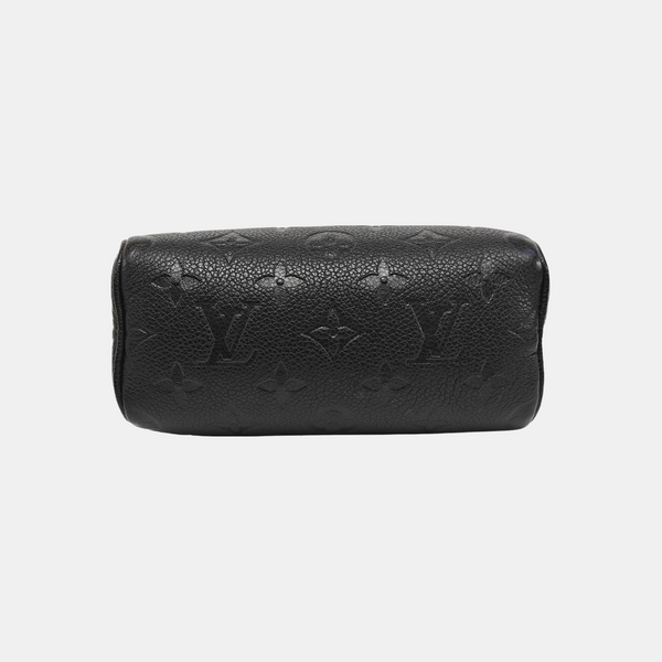 SPEEDY Nano Monogram Calfskin Black