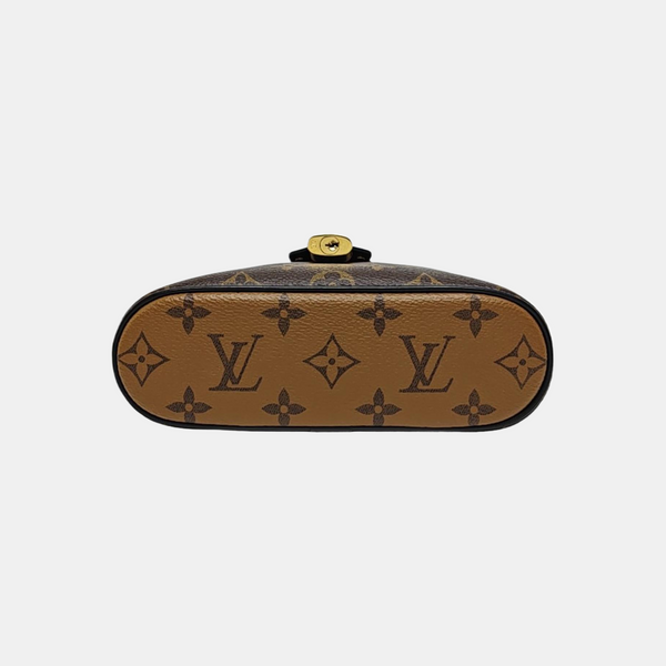 Vanity Chain Pouch Monogram Coated Canvas Brown