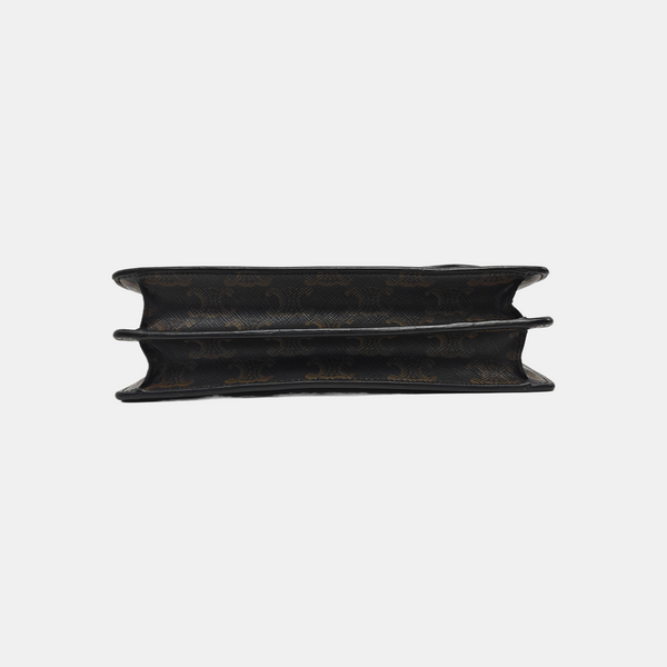 TRIOMPHE CANVAS Small Coated Canvas Brown