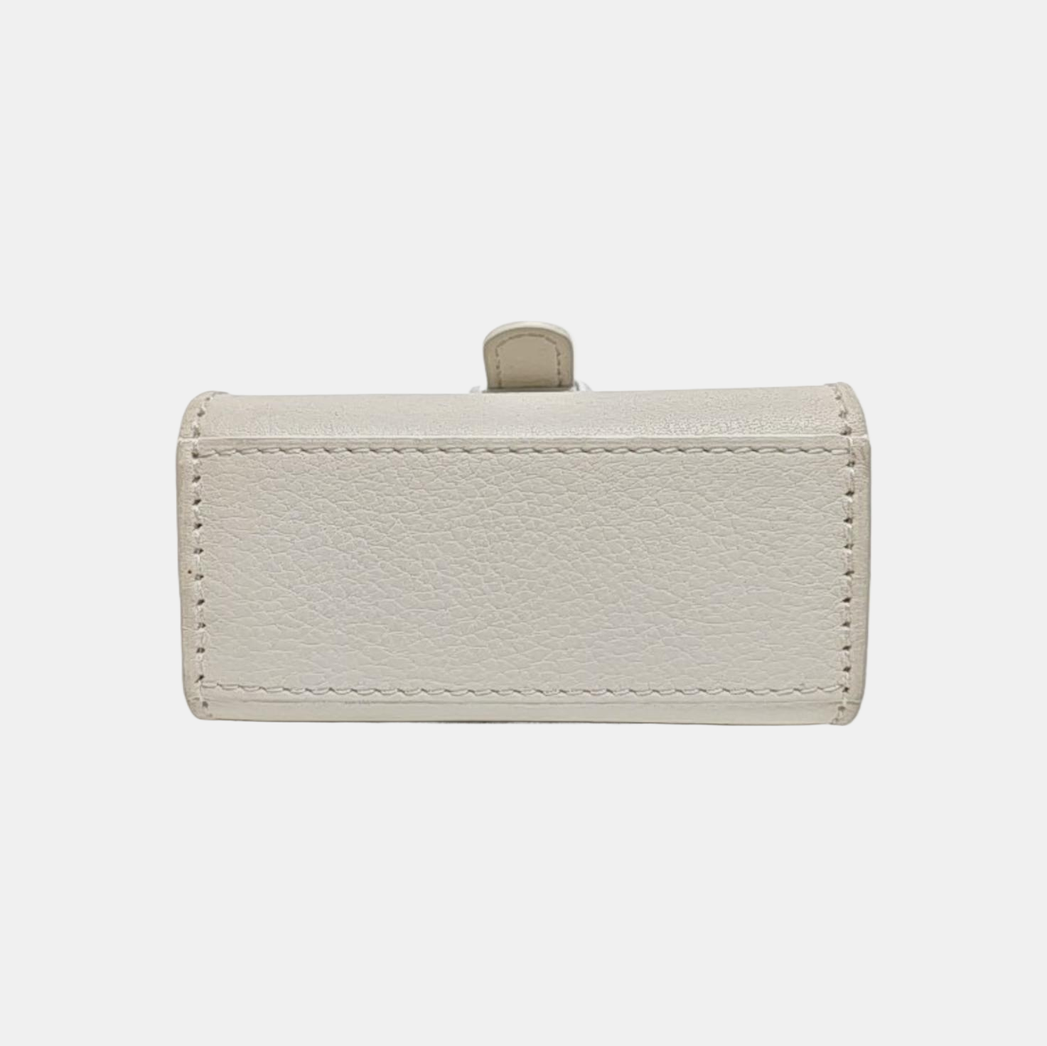 Brillant Leather White Coin Purse