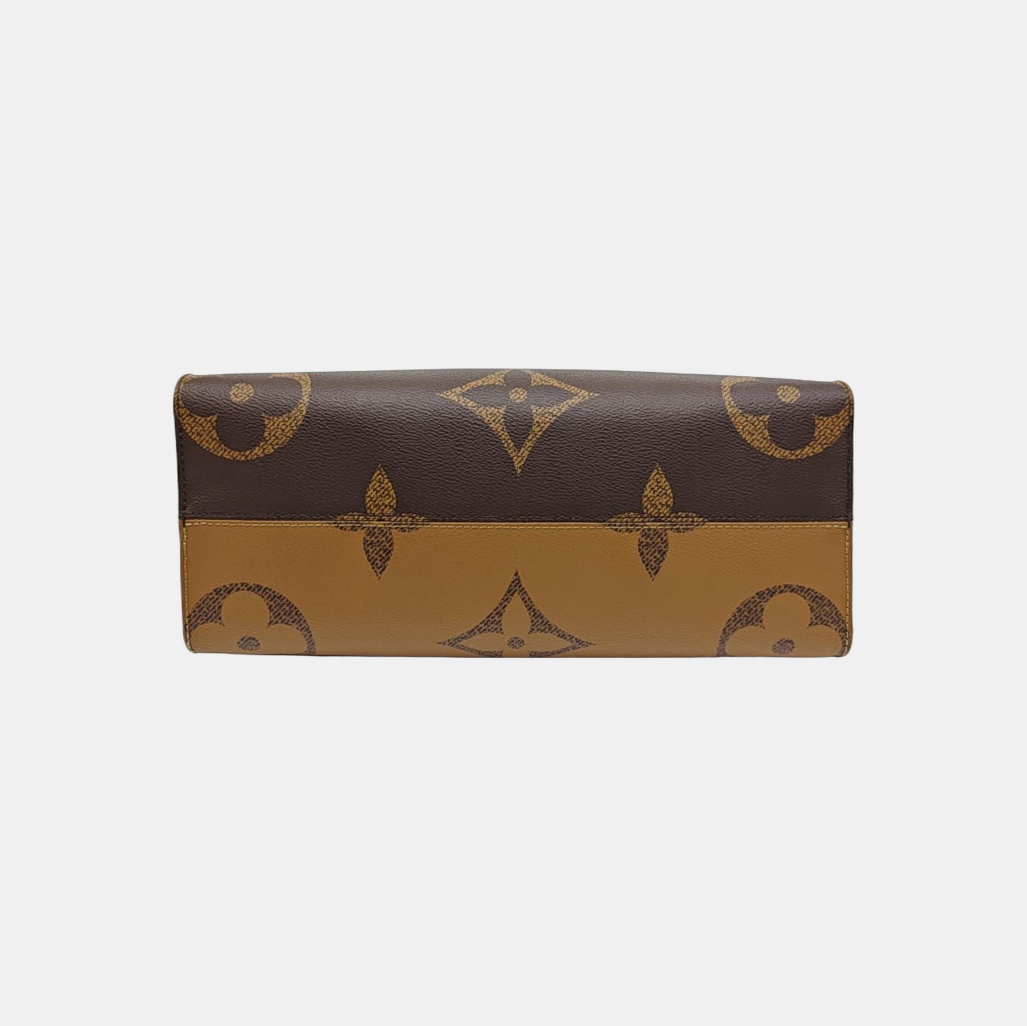 ONTHEGO MM Monogram Coated Canvas Brown