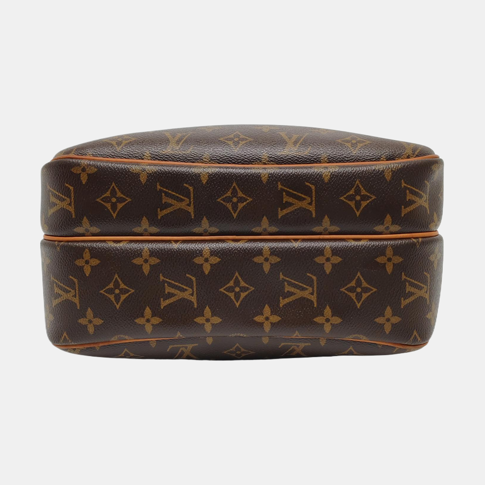 REPORTER Monogram Coated Canvas Brown