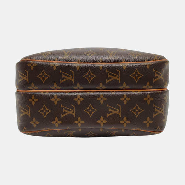 REPORTER Monogram Coated Canvas Brown