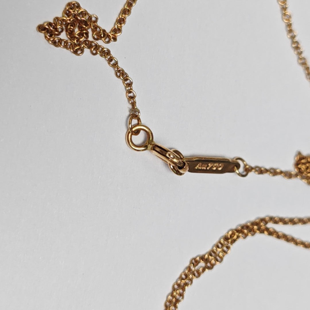 Atlas 18k Rose Gold Necklace