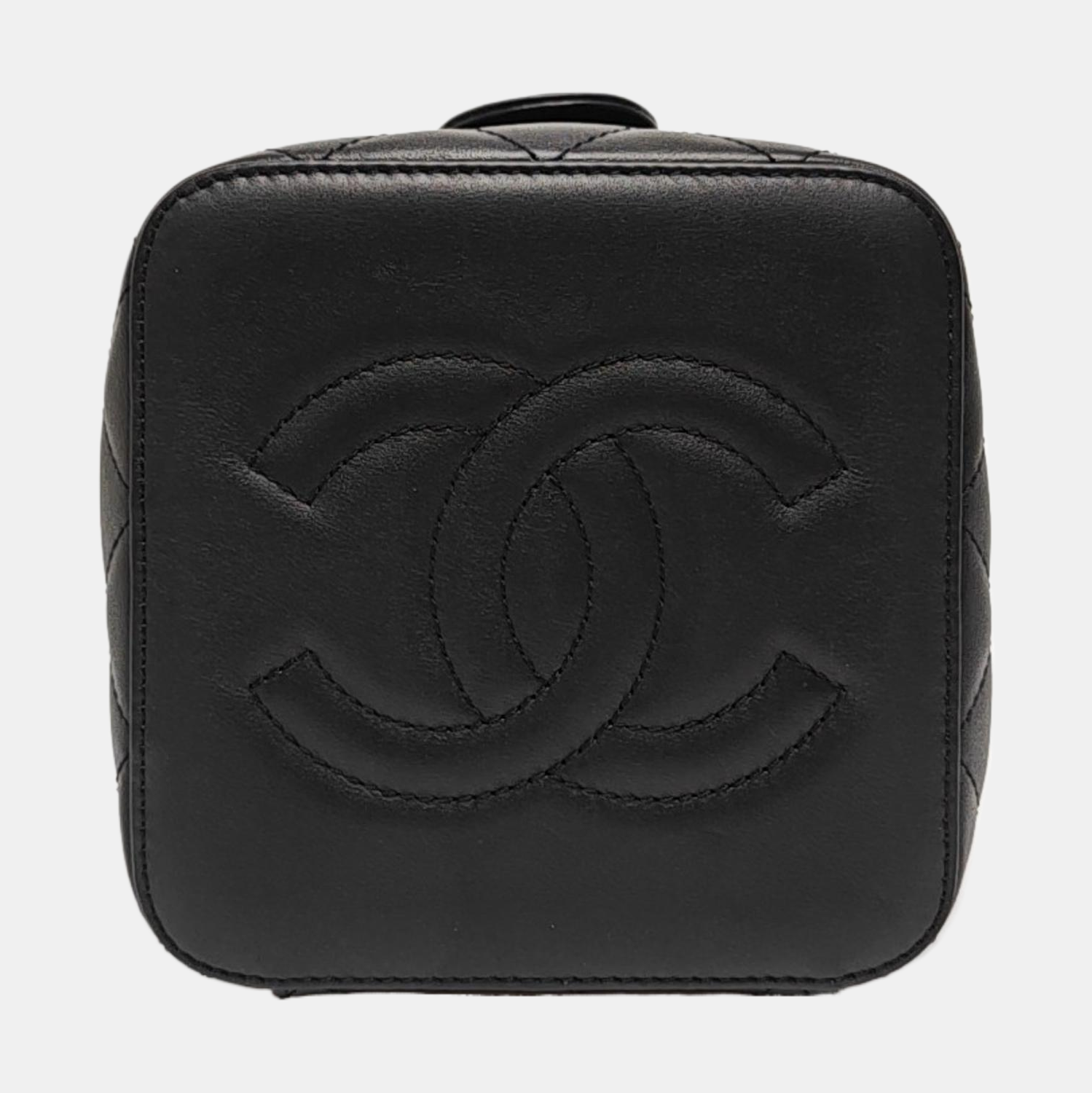 Quilted Calfskin Black