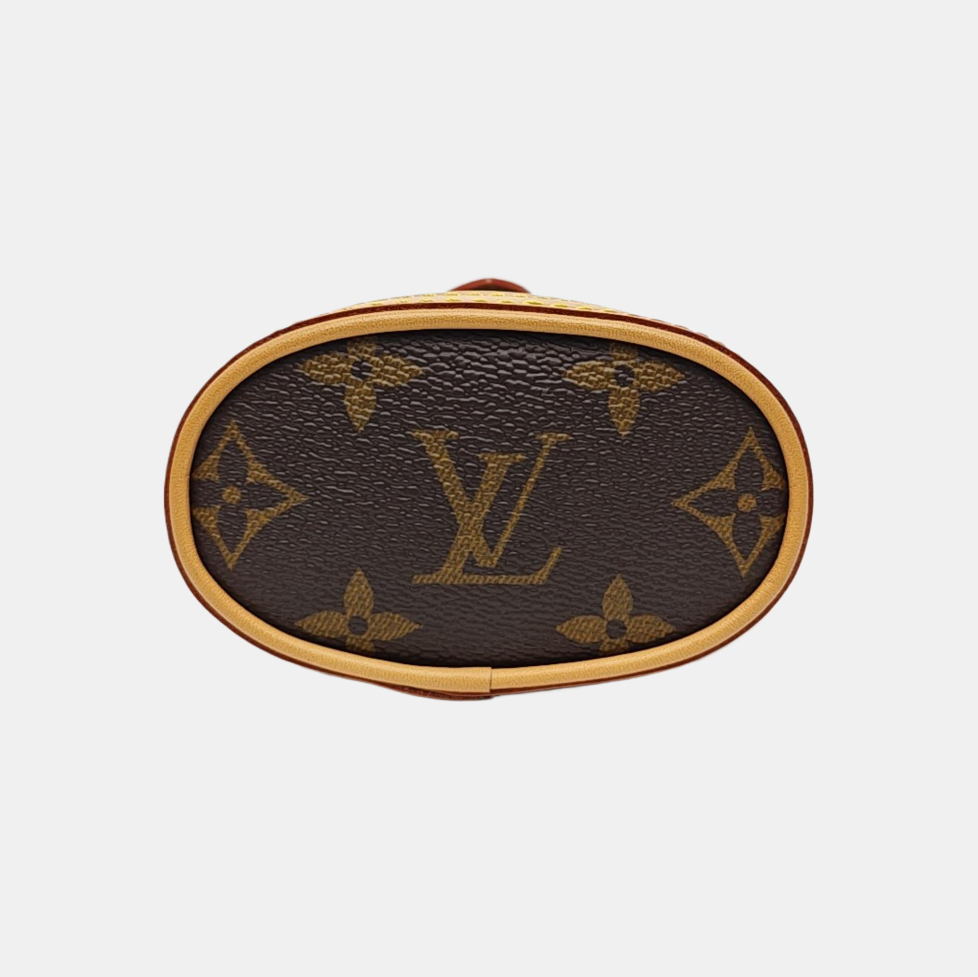 FOLD ME Monogram Coated Canvas Brown