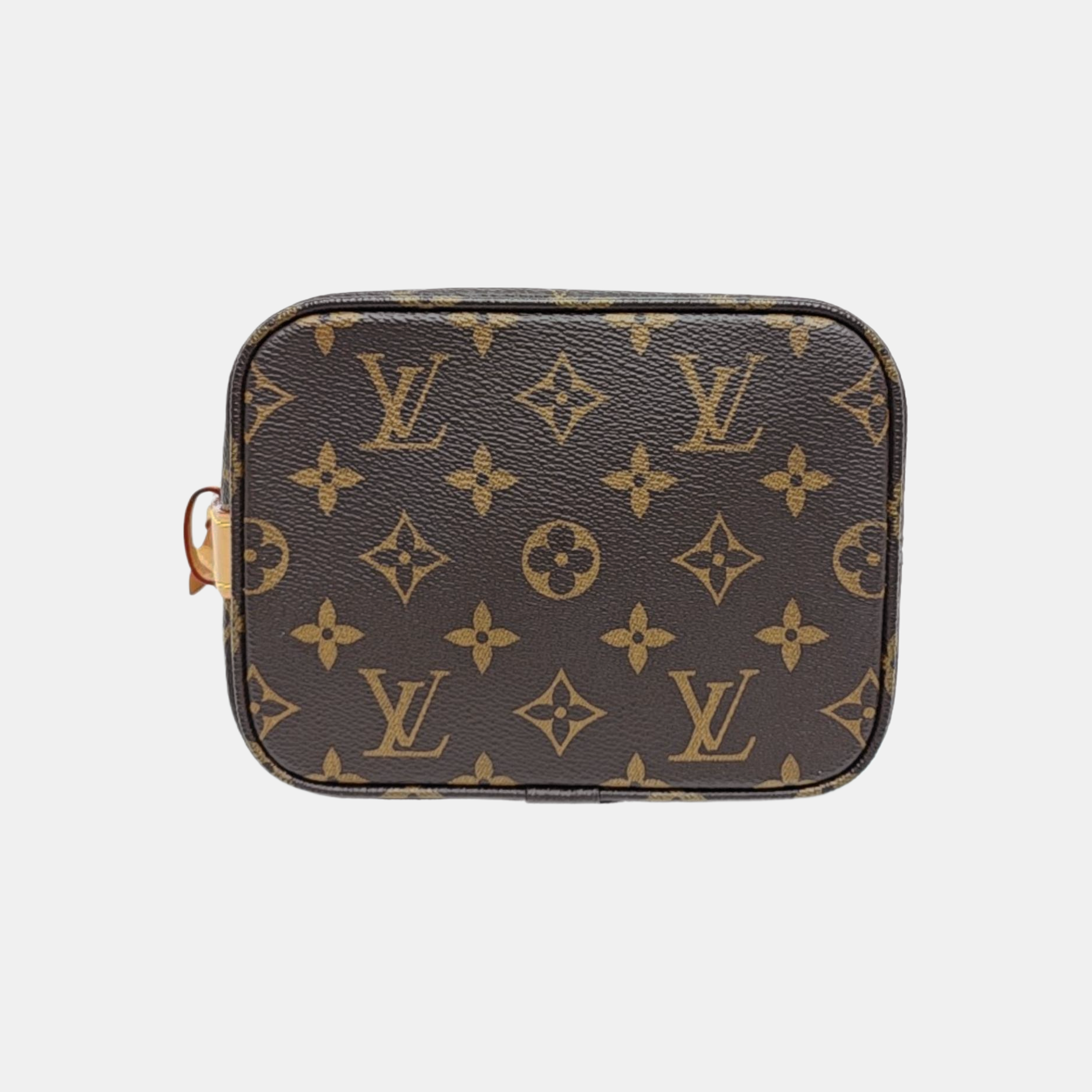 ALL IN Monogram Coated Canvas Brown